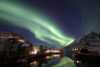 Northern lights in Nyksund